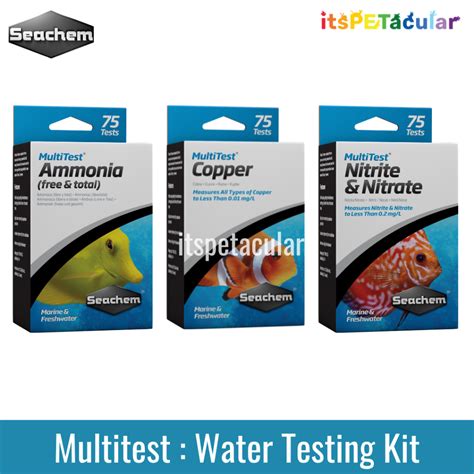 seachem multitest ammonia test kit